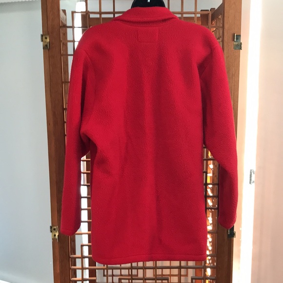 Bait polyester, red jacket with 2 button size L. - Picture 5 of 6